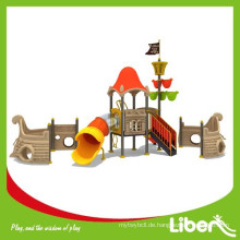 China Supplier Sicherheit Kinder Plastik Slide Outdoor Spielplatz Amusement Equipment